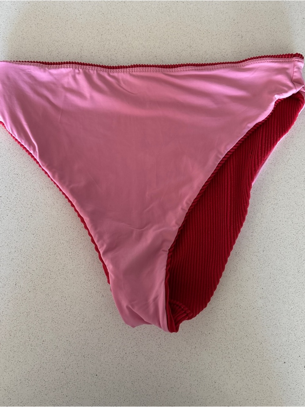 Farm Rio Ribbed High Waisted Bikini Bottom - Picture 5 of 6